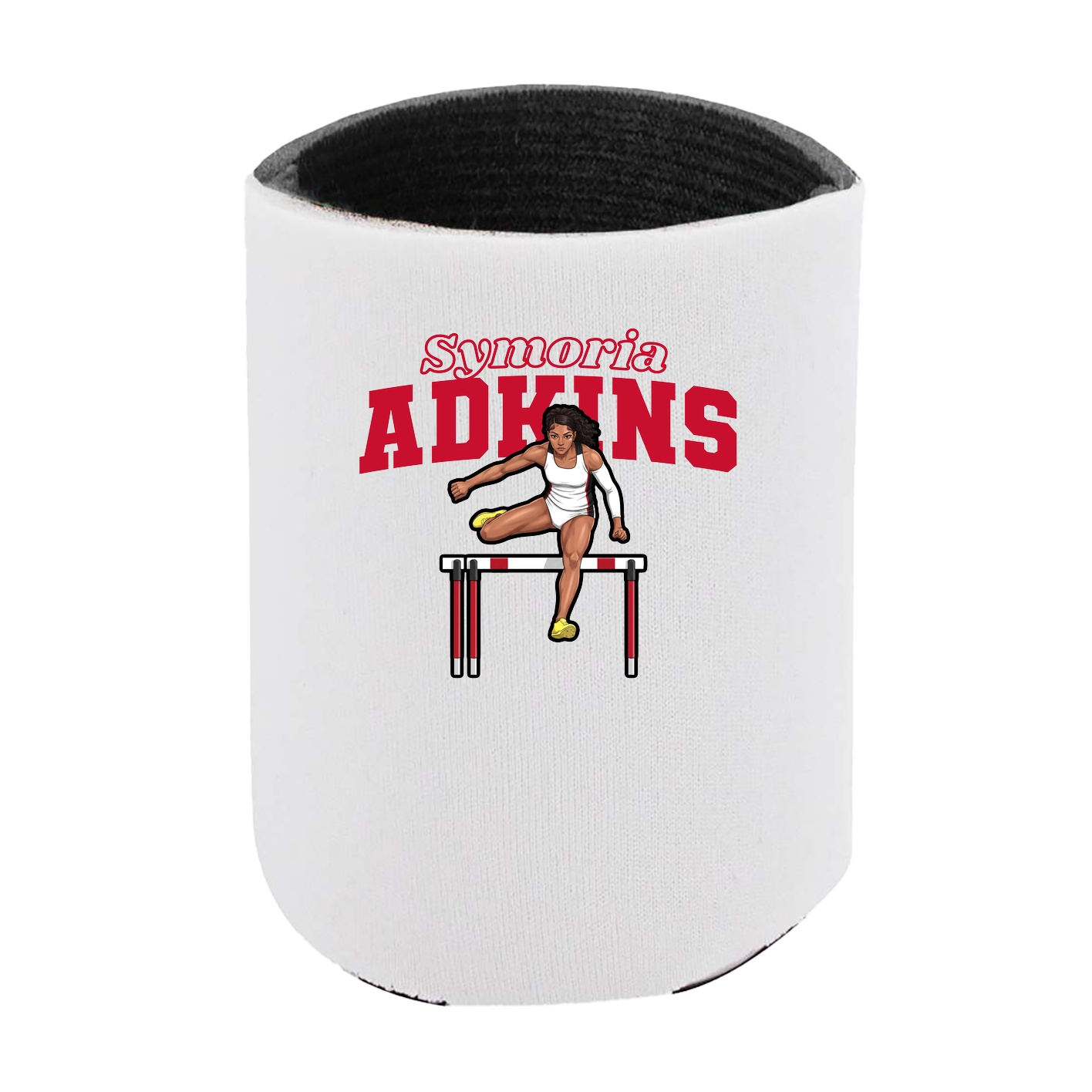 Can Holder — Name Arch in White