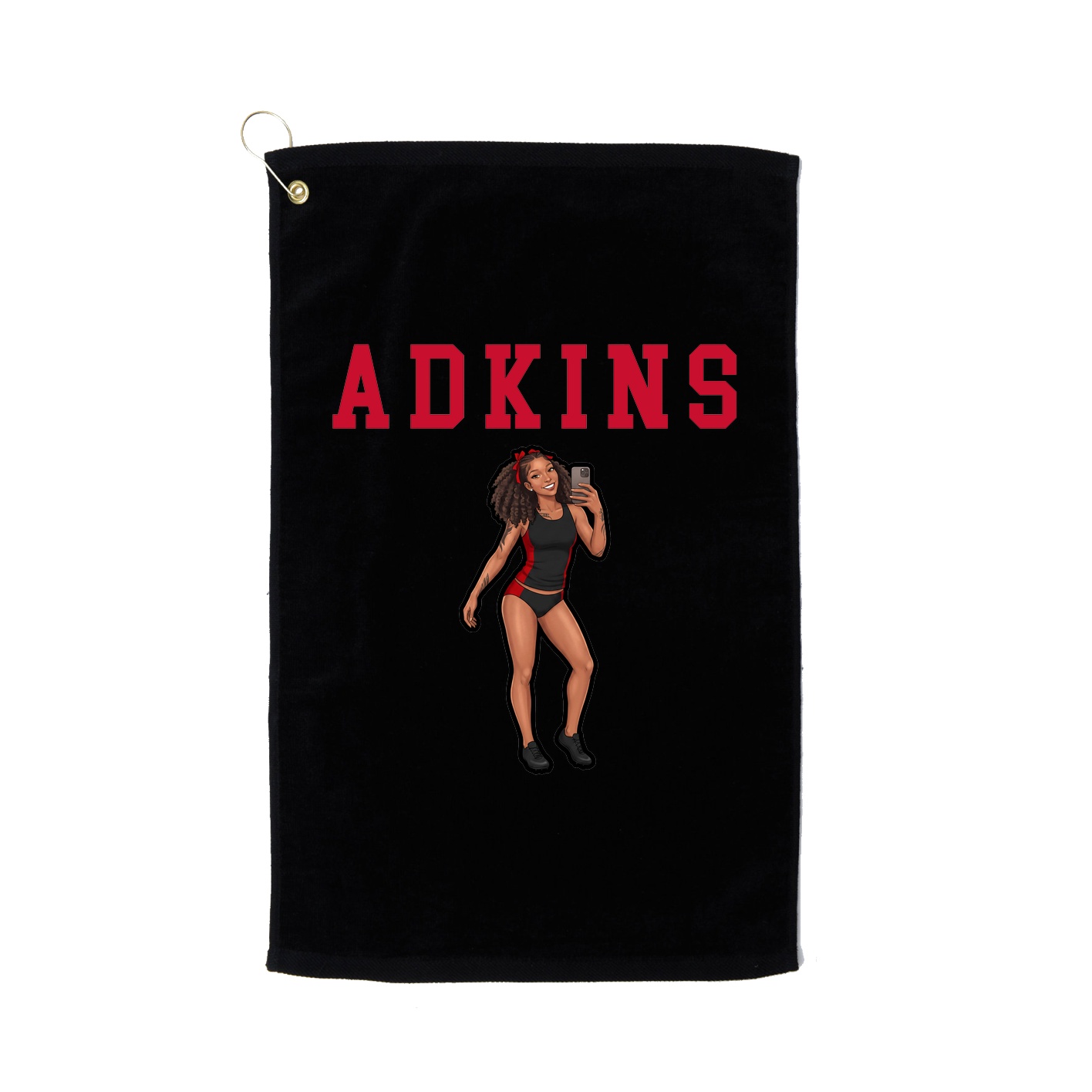 Golf Towel — Shirsey in Black