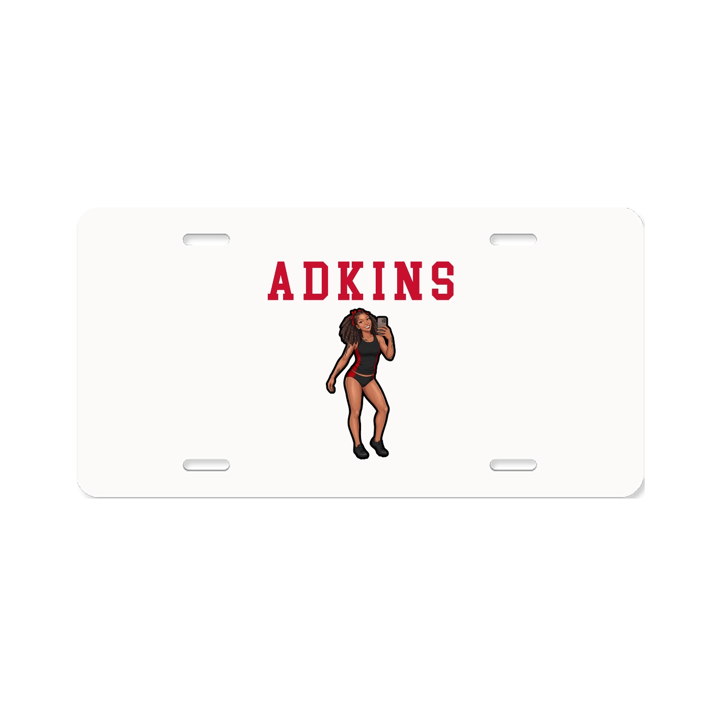 License Plate — Shirsey in Classic