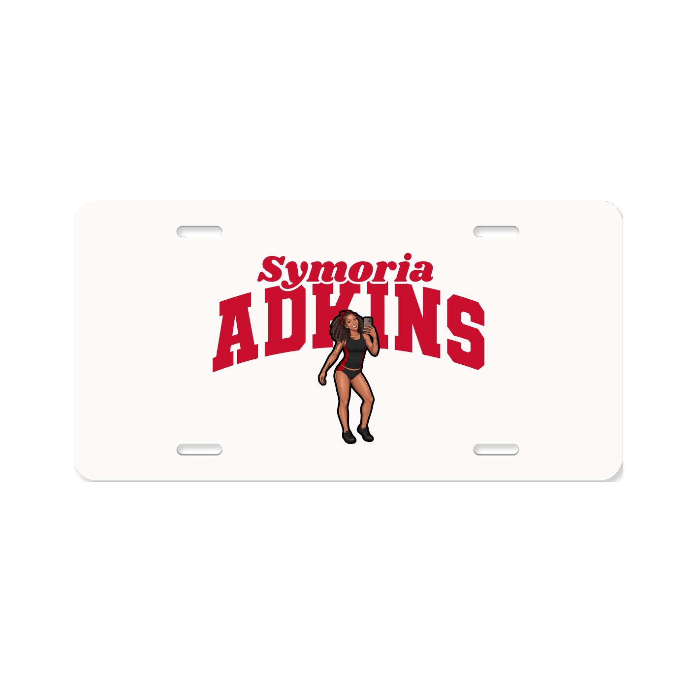 License Plate — Signature Arch in Classic