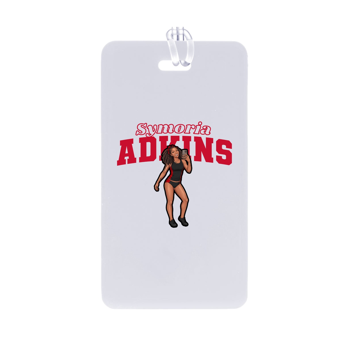 Bag Tag — Name Arch in Classic