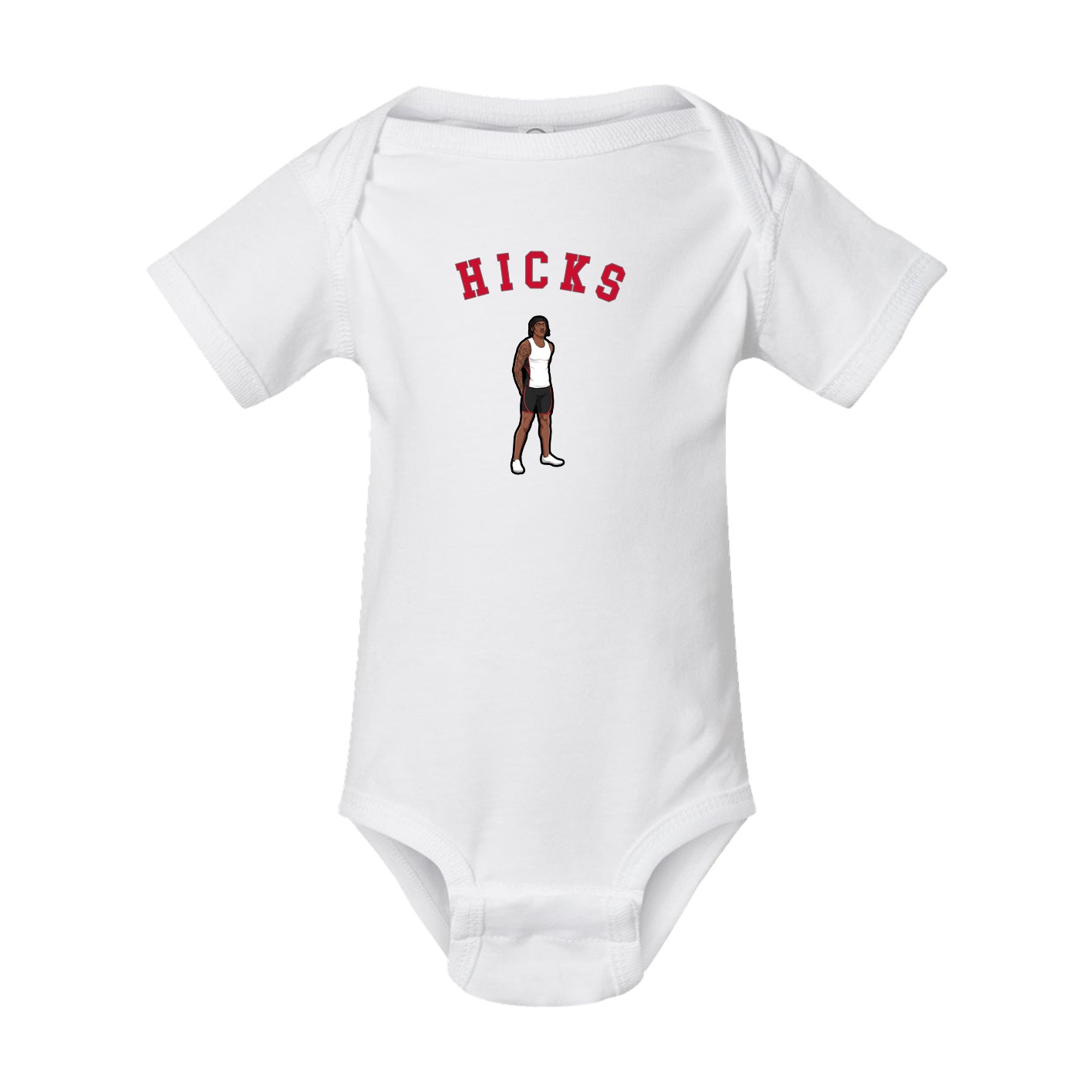 Baby Onesie — Shirsey Arch in White