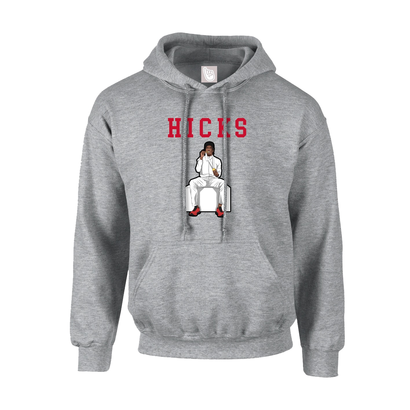 Hoodie — Shirsey in Grey