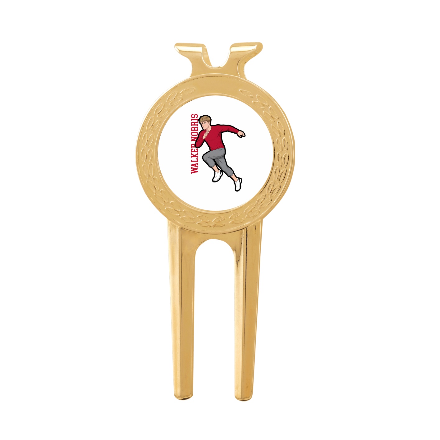 Divot Tool with Ball Marker — Name Vertical in Classic
