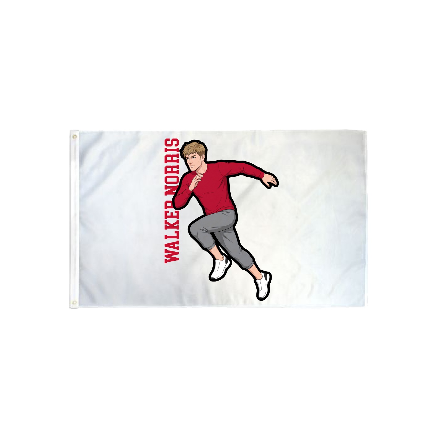 3x5 Flag — Name Vertical in Classic