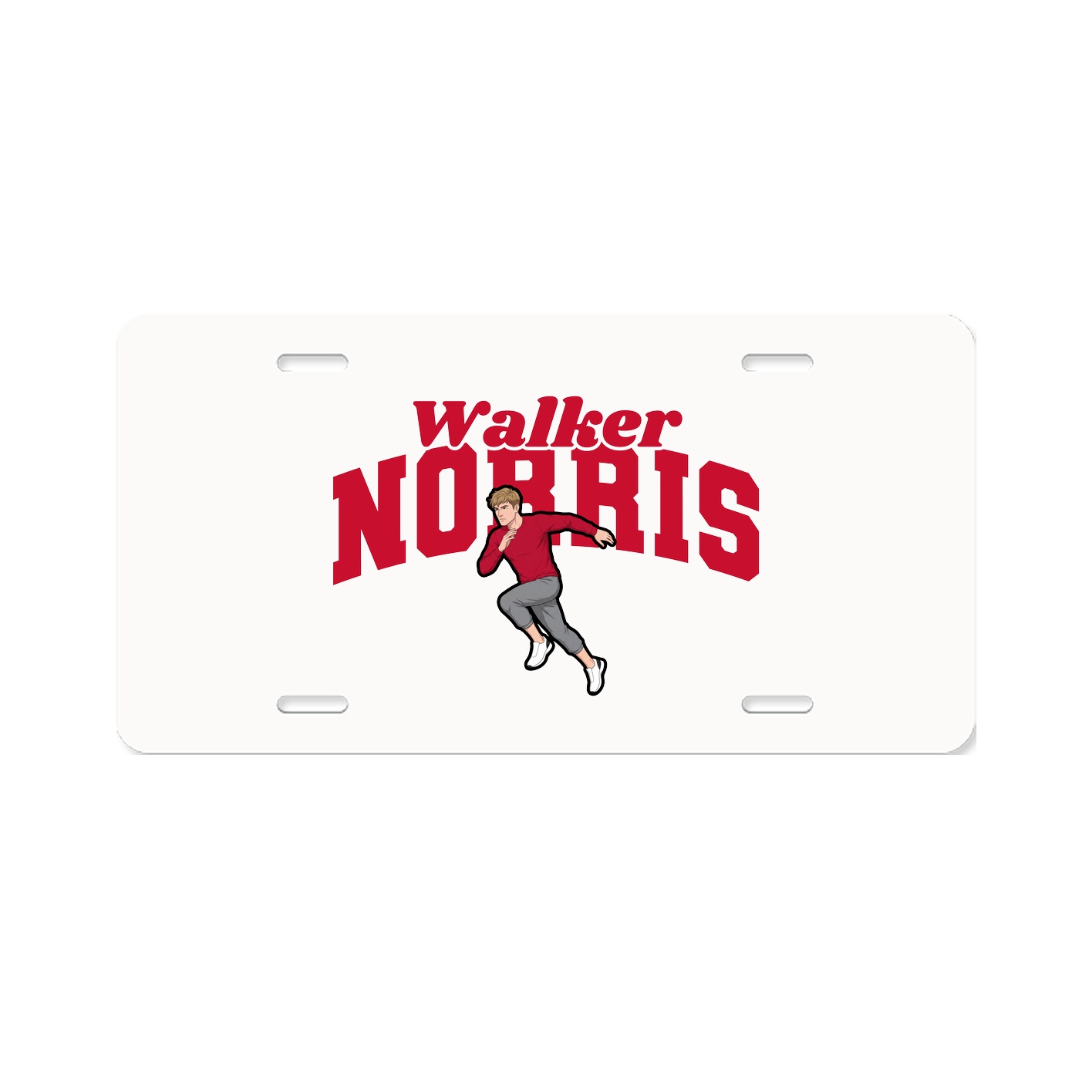 License Plate — Signature Arch in Classic