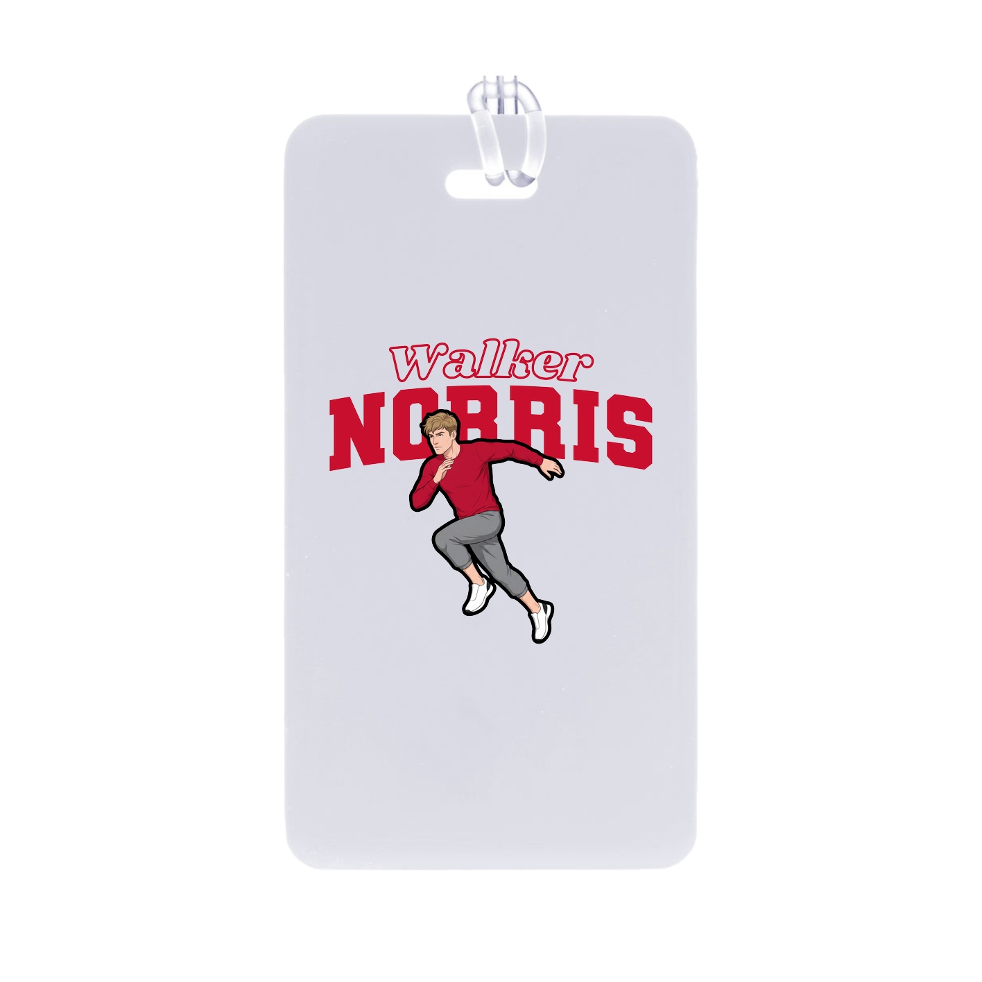 Bag Tag — Name Arch in Classic