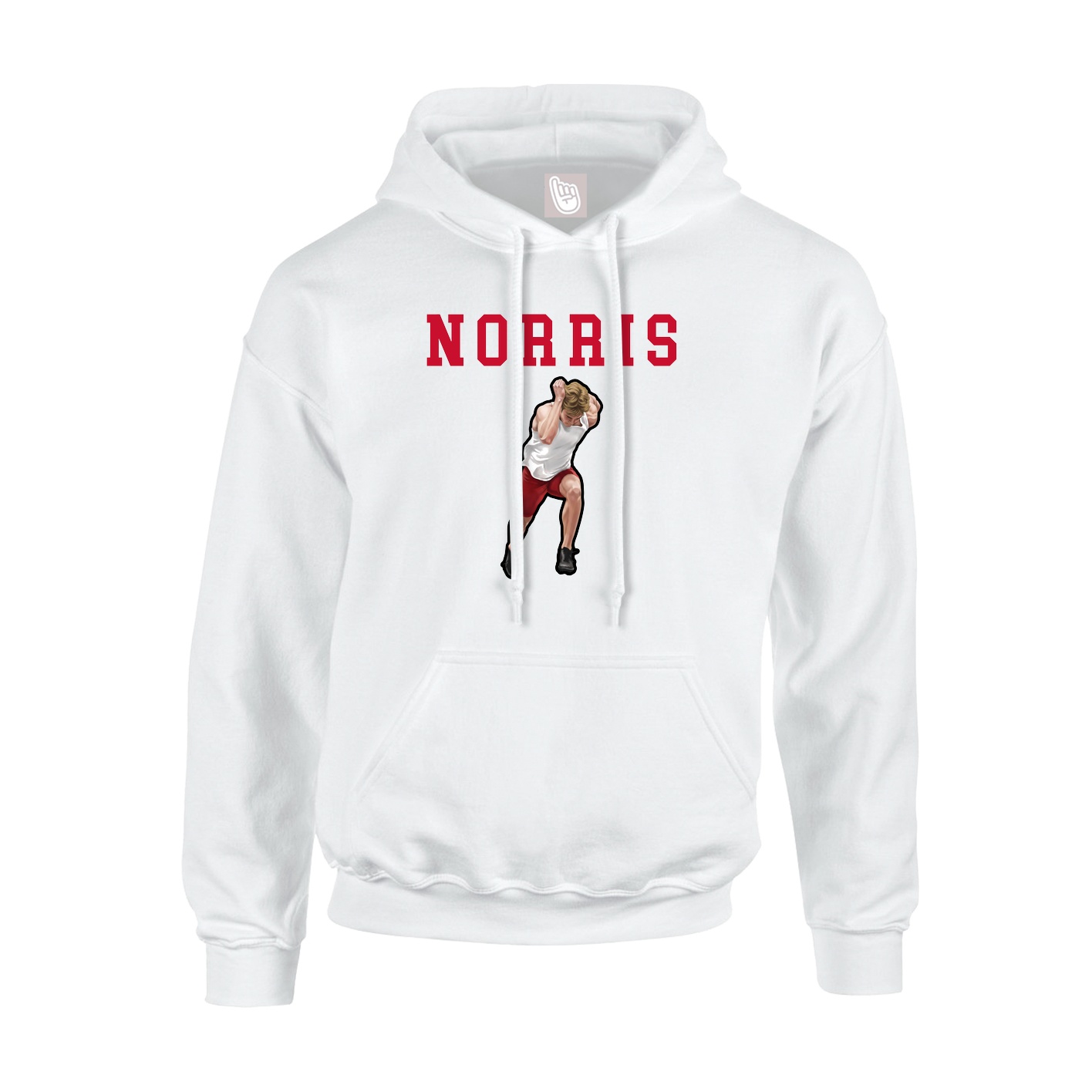 Youth Hoodie — Shirsey in White