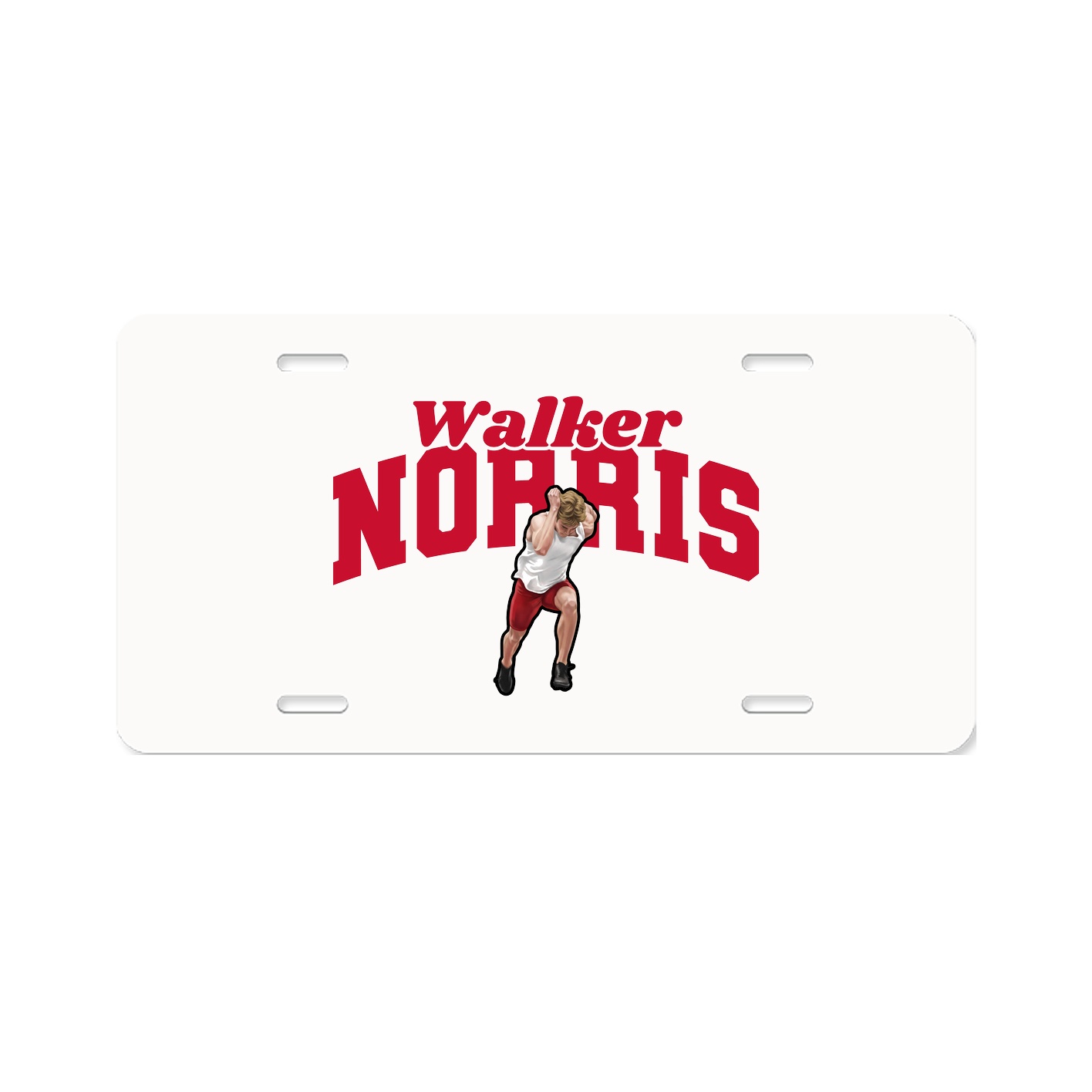 License Plate — Signature Arch in Classic