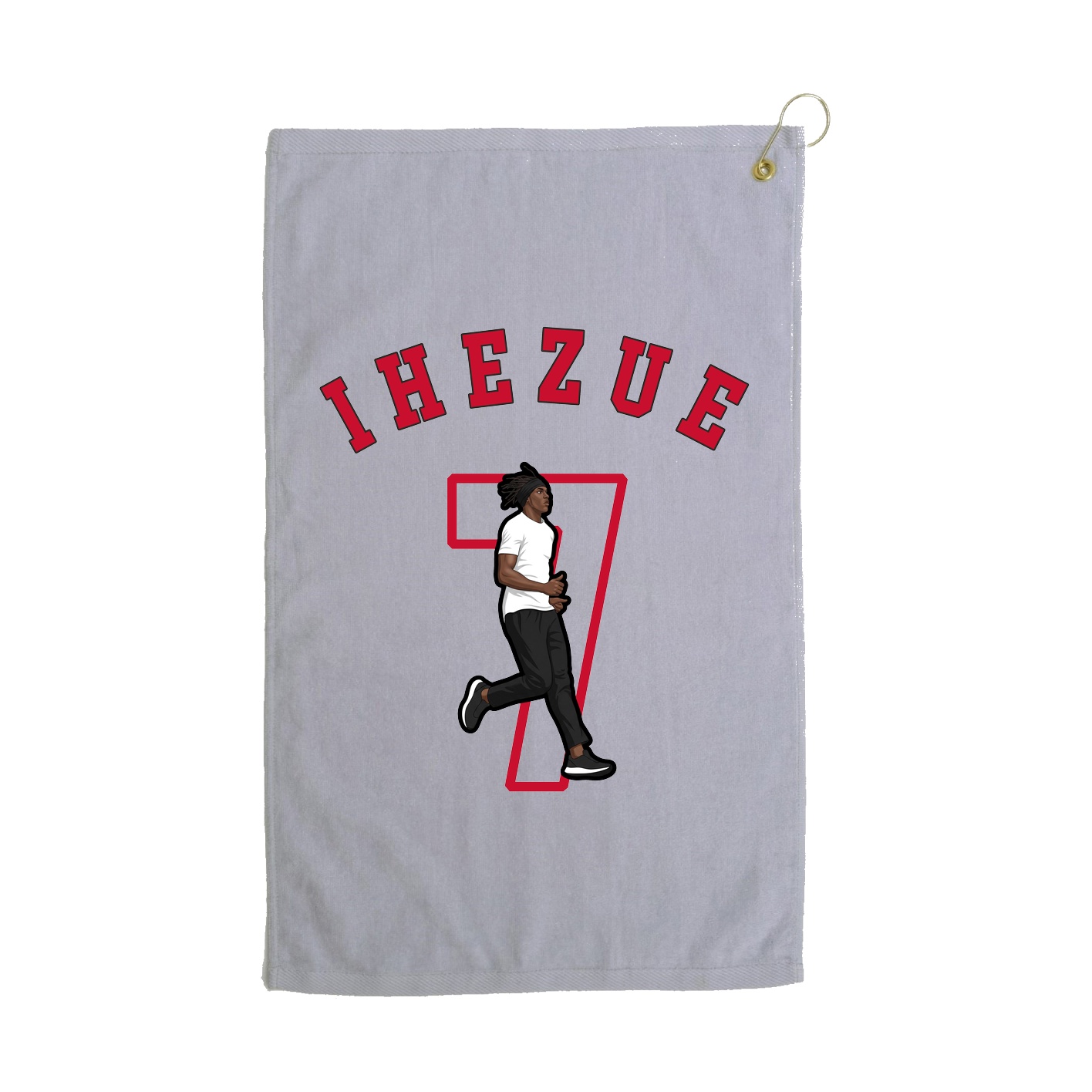 Golf Towel — Shirsey Arch in Grey