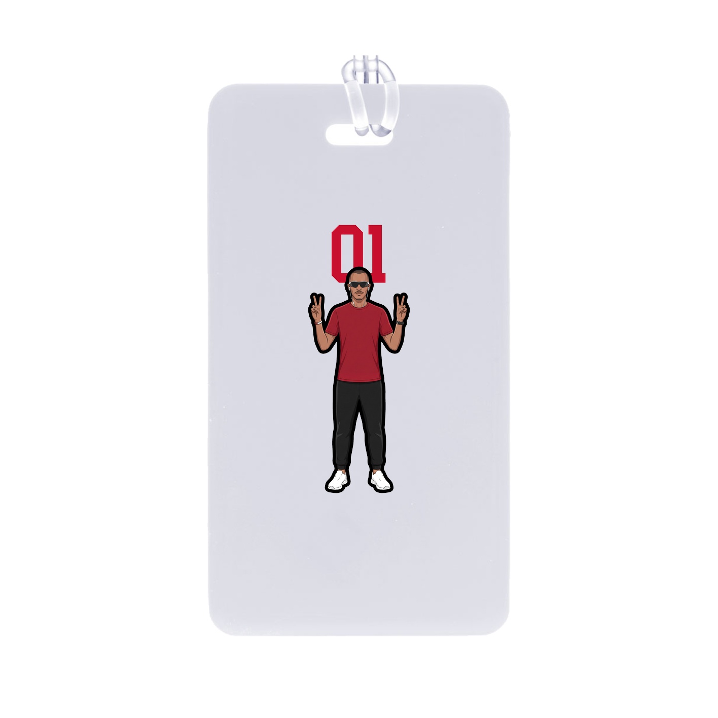 Bag Tag — Number Top in Classic
