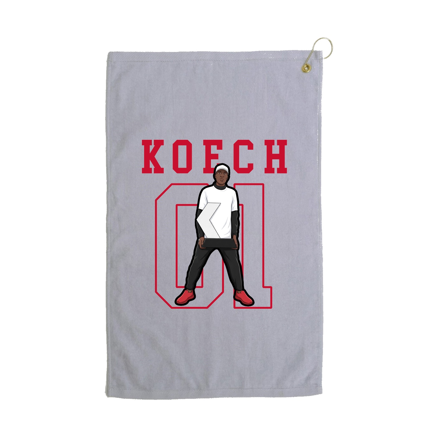 Golf Towel — Shirsey in Grey