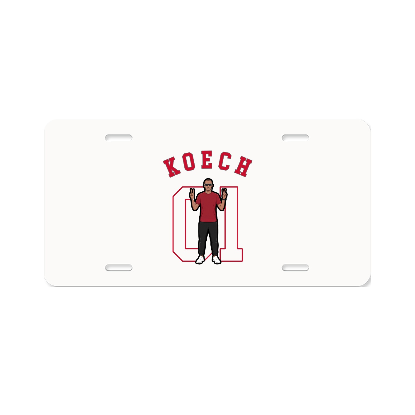 License Plate — Shirsey Arch in Classic