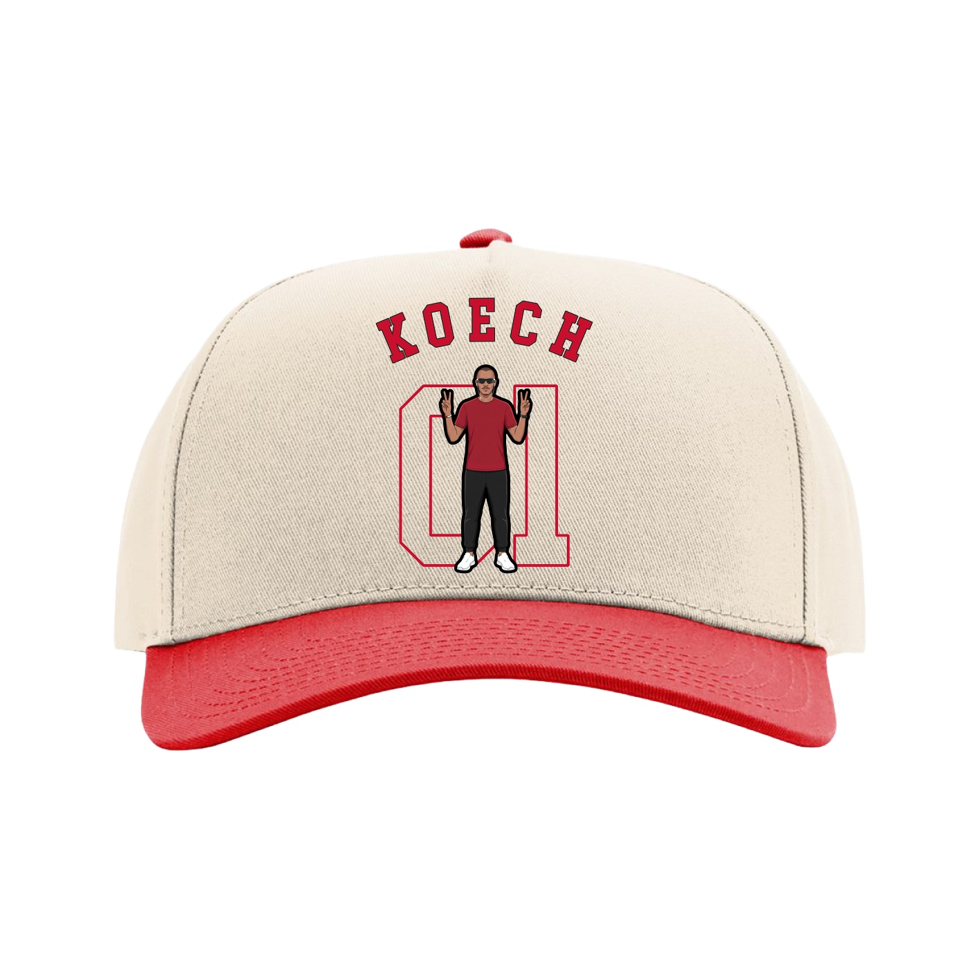 Full Fabric Five-Panel Champ Cap