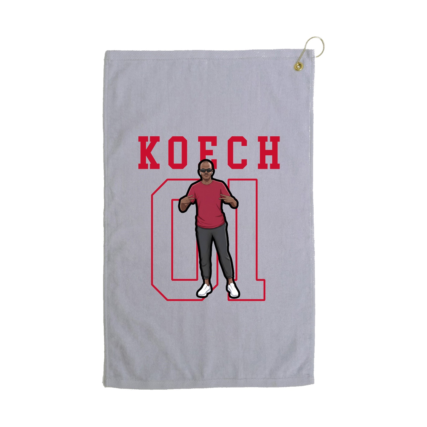 Terry Velour Golf Towel