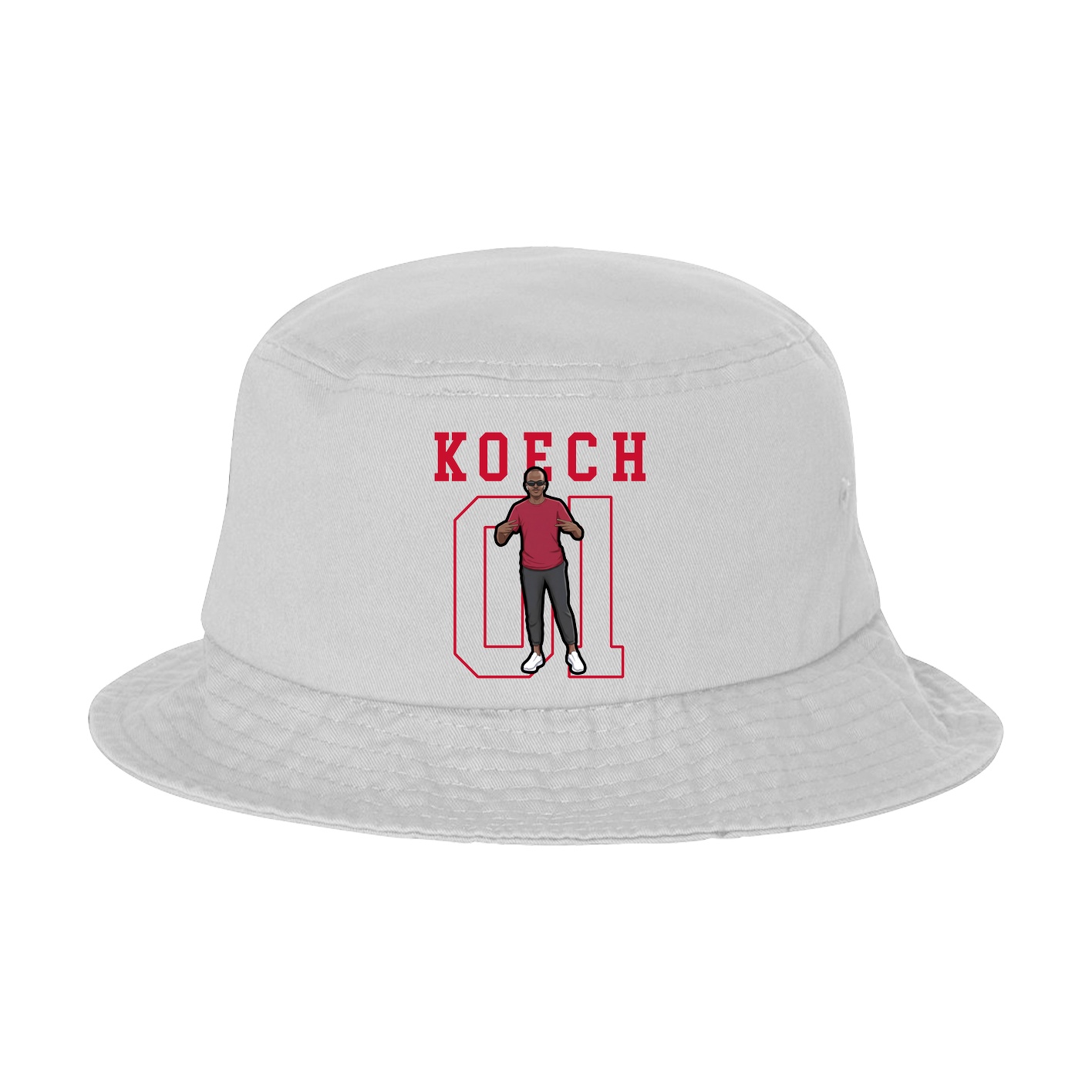 Bucket Cap — Shirsey in White