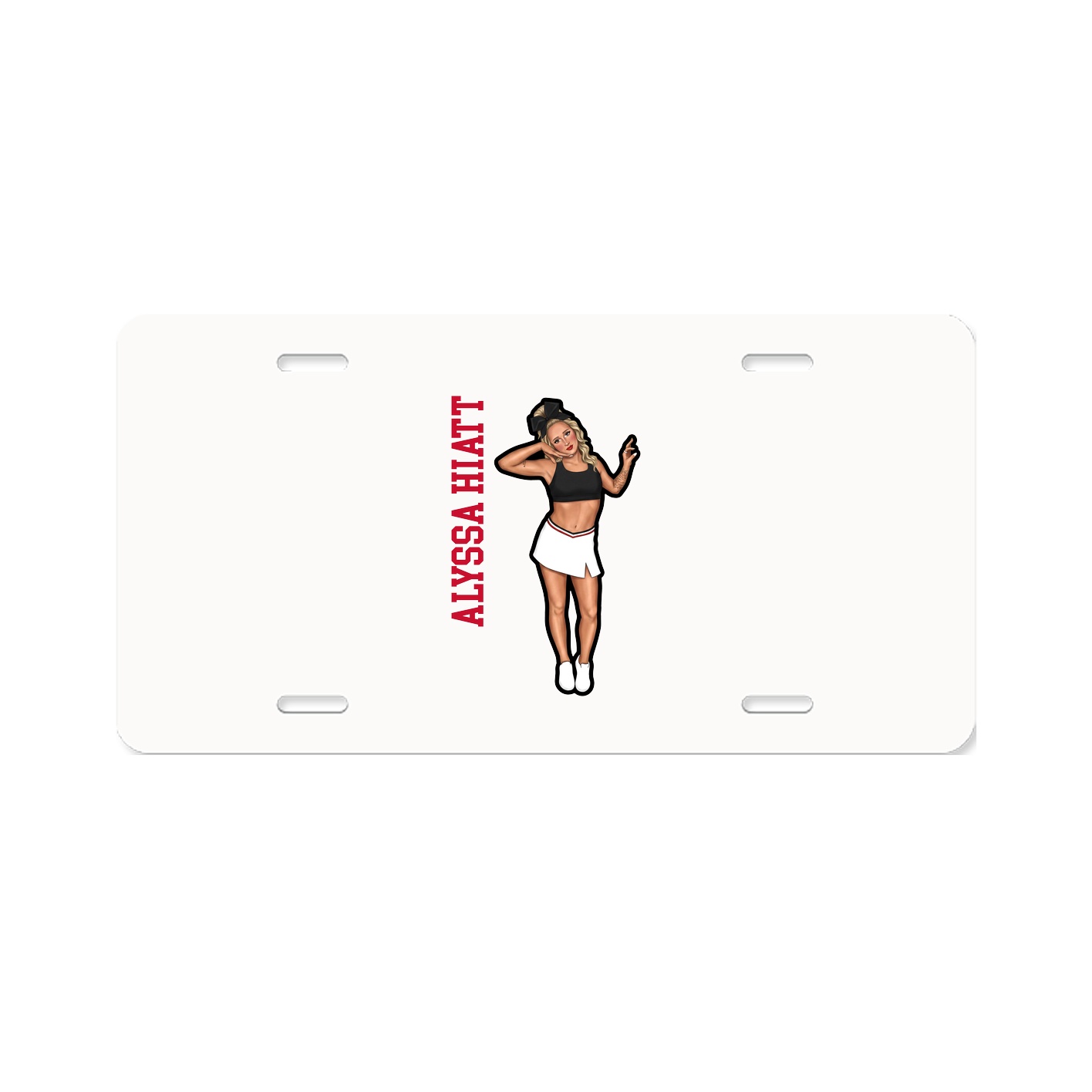 Aluminum License Plate