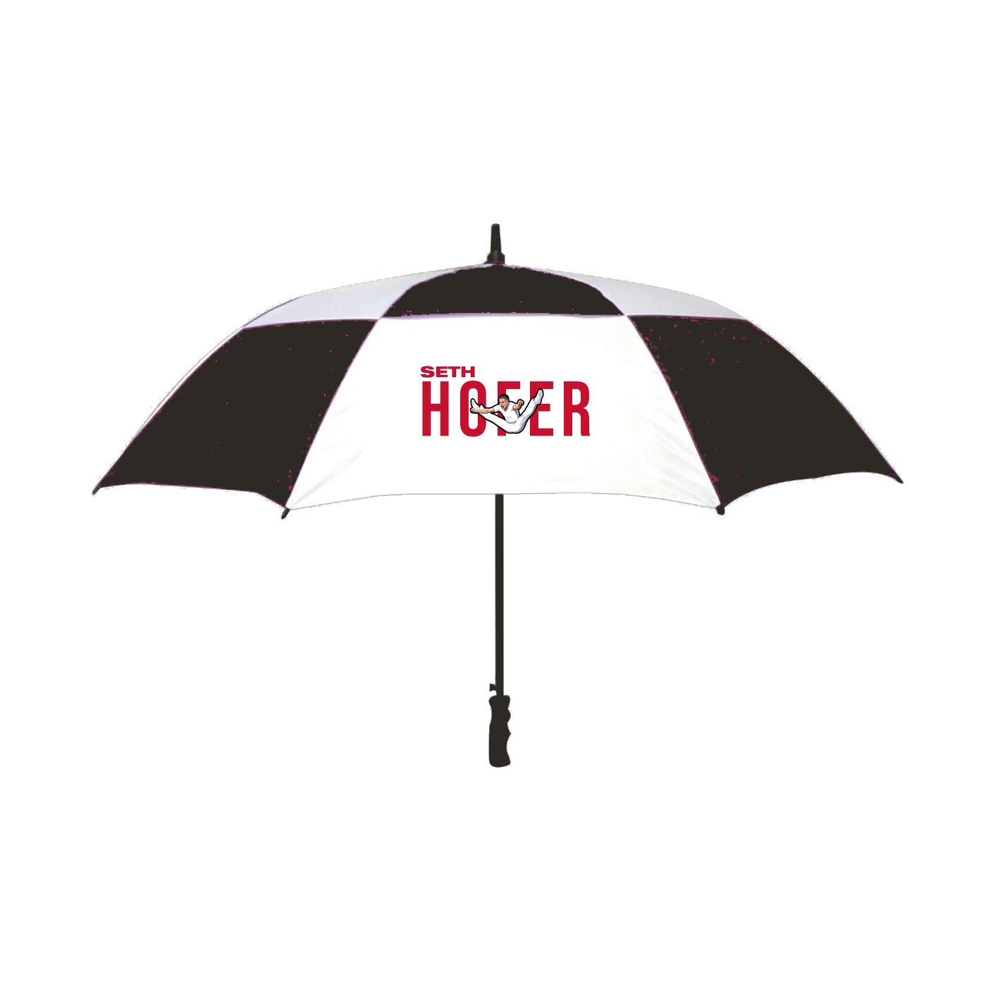Golf Umbrella — Player Name in Black