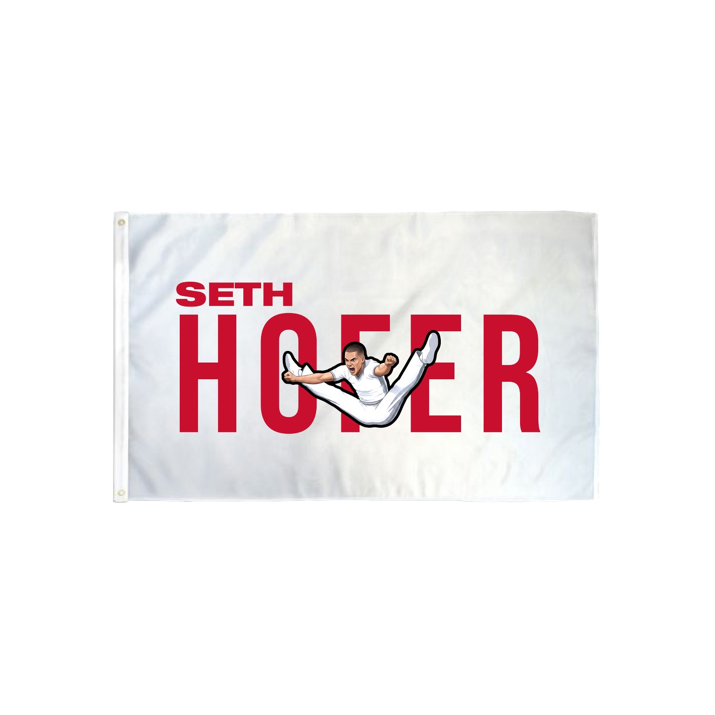 3x5 Flag — Player Name in Classic