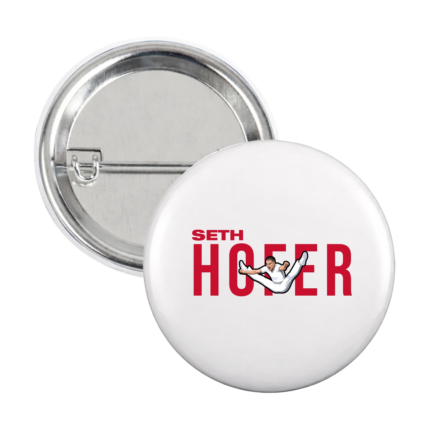 Game Day Button — Player Name in White