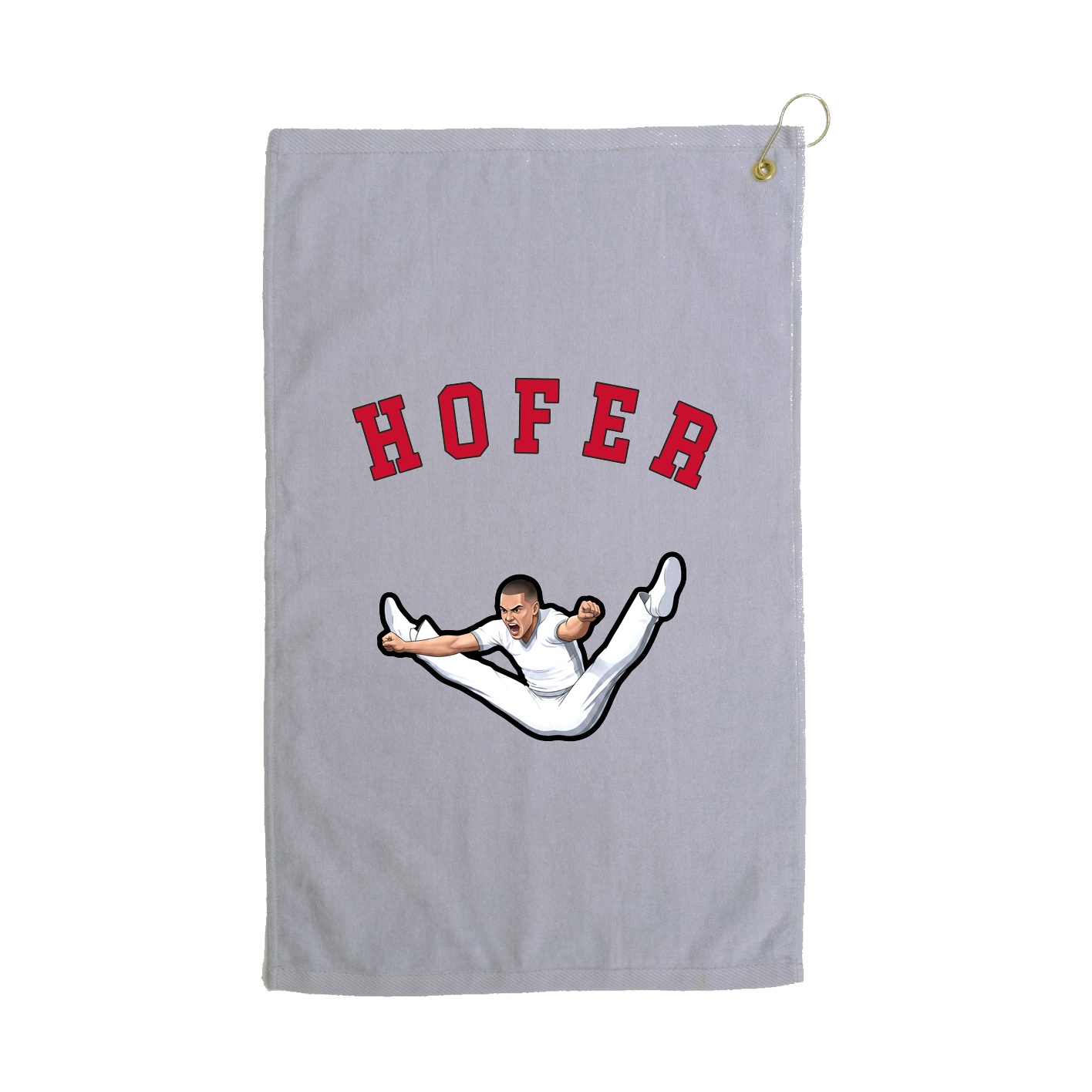 Golf Towel — Shirsey Arch in Grey