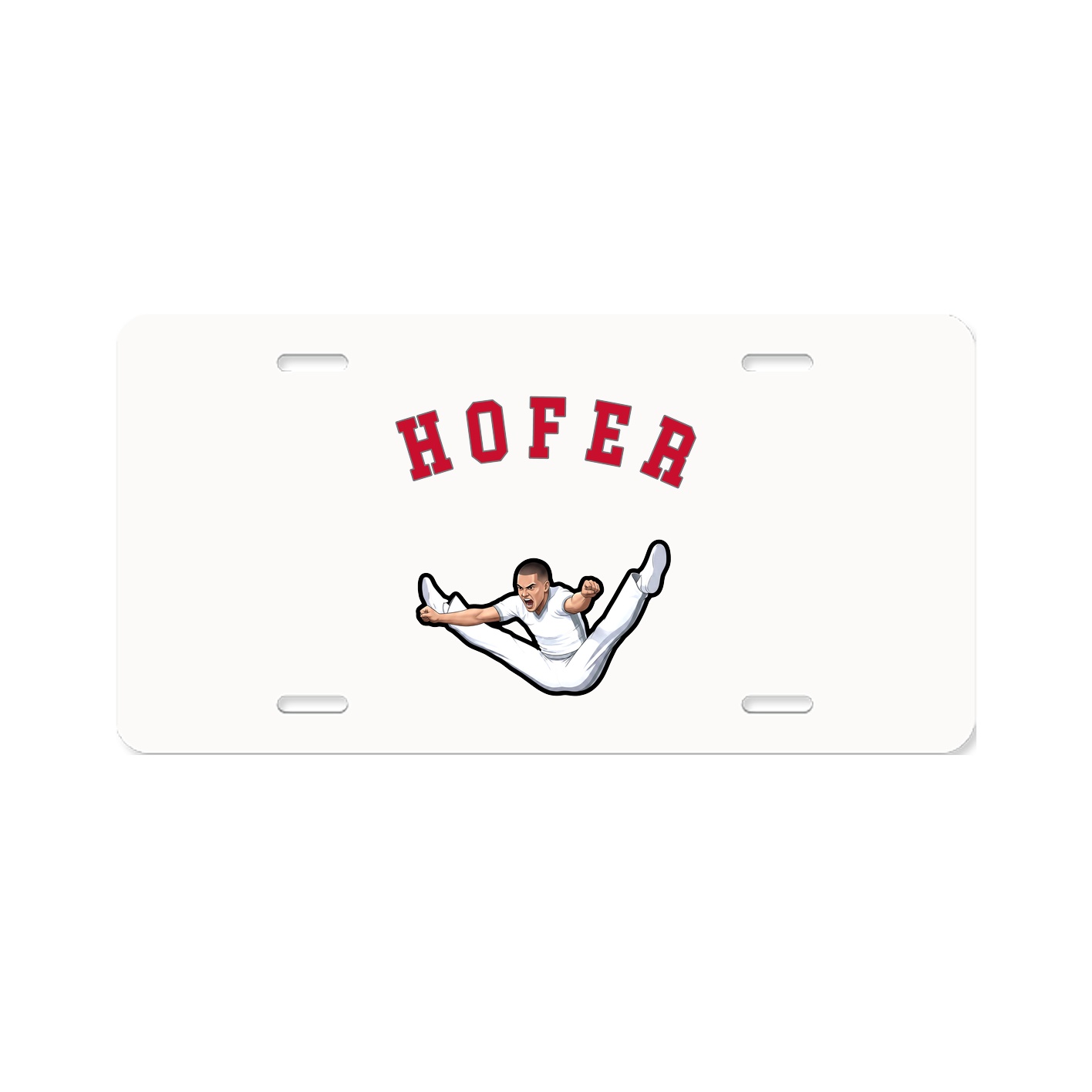 License Plate — Shirsey Arch in Classic