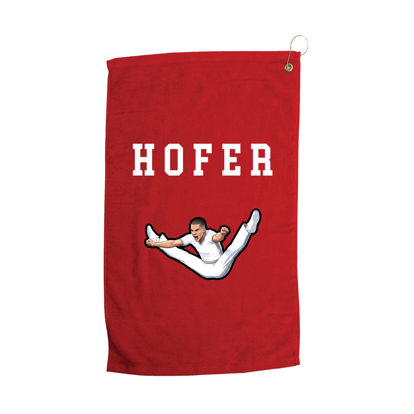 Golf Towel — Shirsey in Red