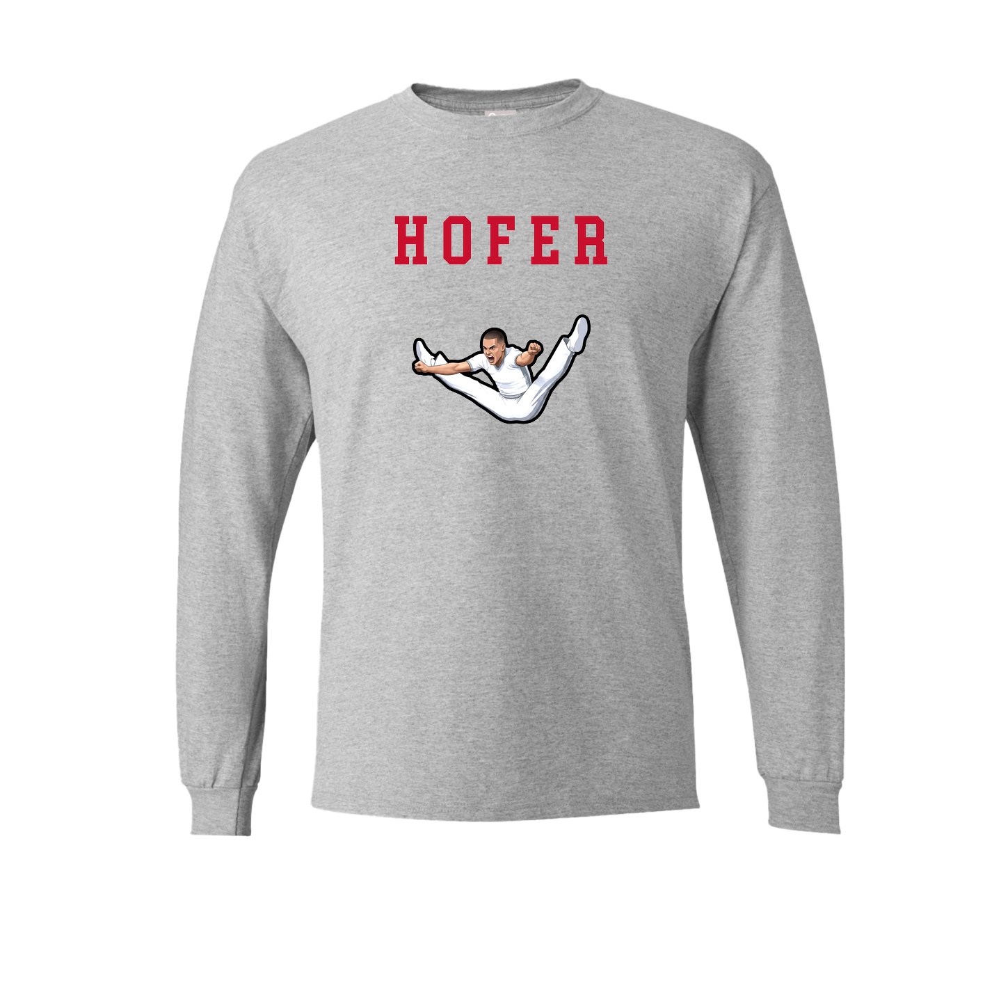 Long Sleeve Tee — Shirsey in Grey