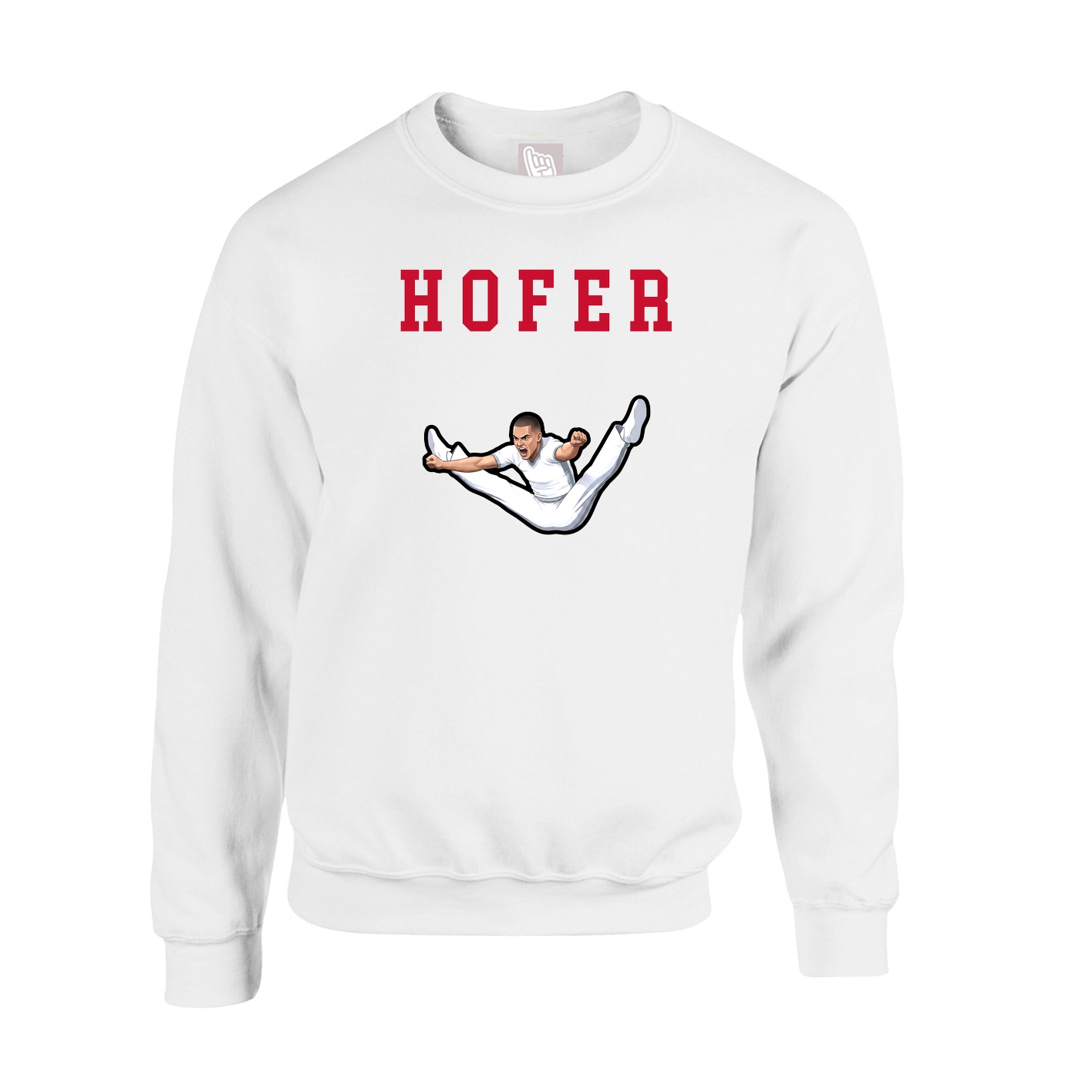 Fleece Crew — Shirsey in White