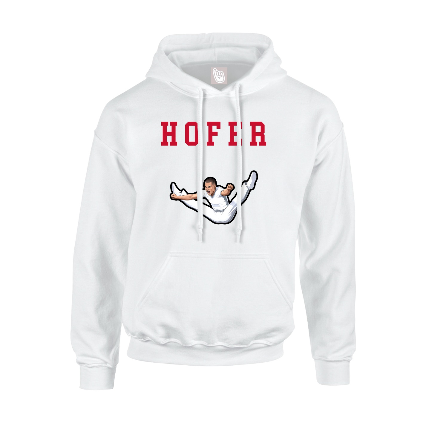 Youth Hoodie — Shirsey in White