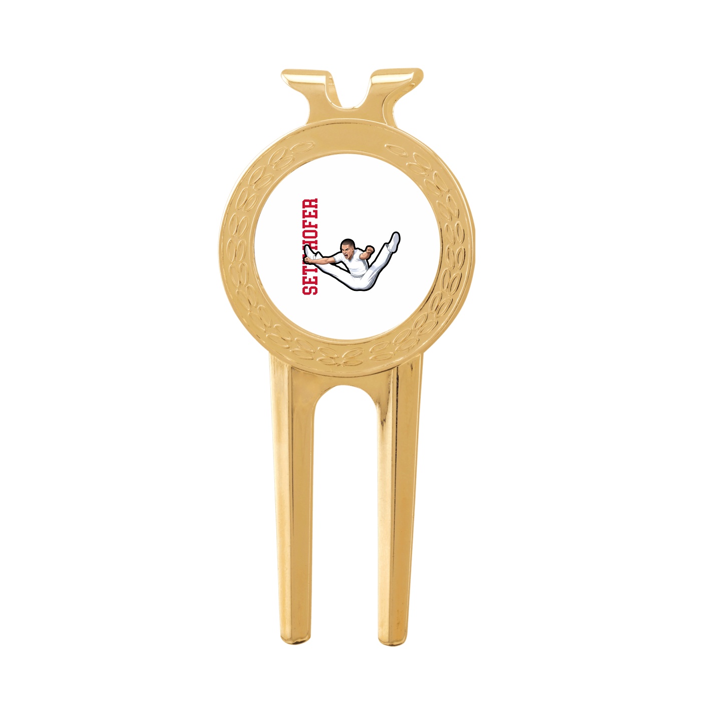 Divot Tool with Ball Marker — Name Vertical in Classic