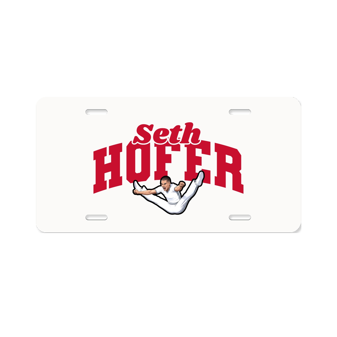License Plate — Signature Arch in Classic