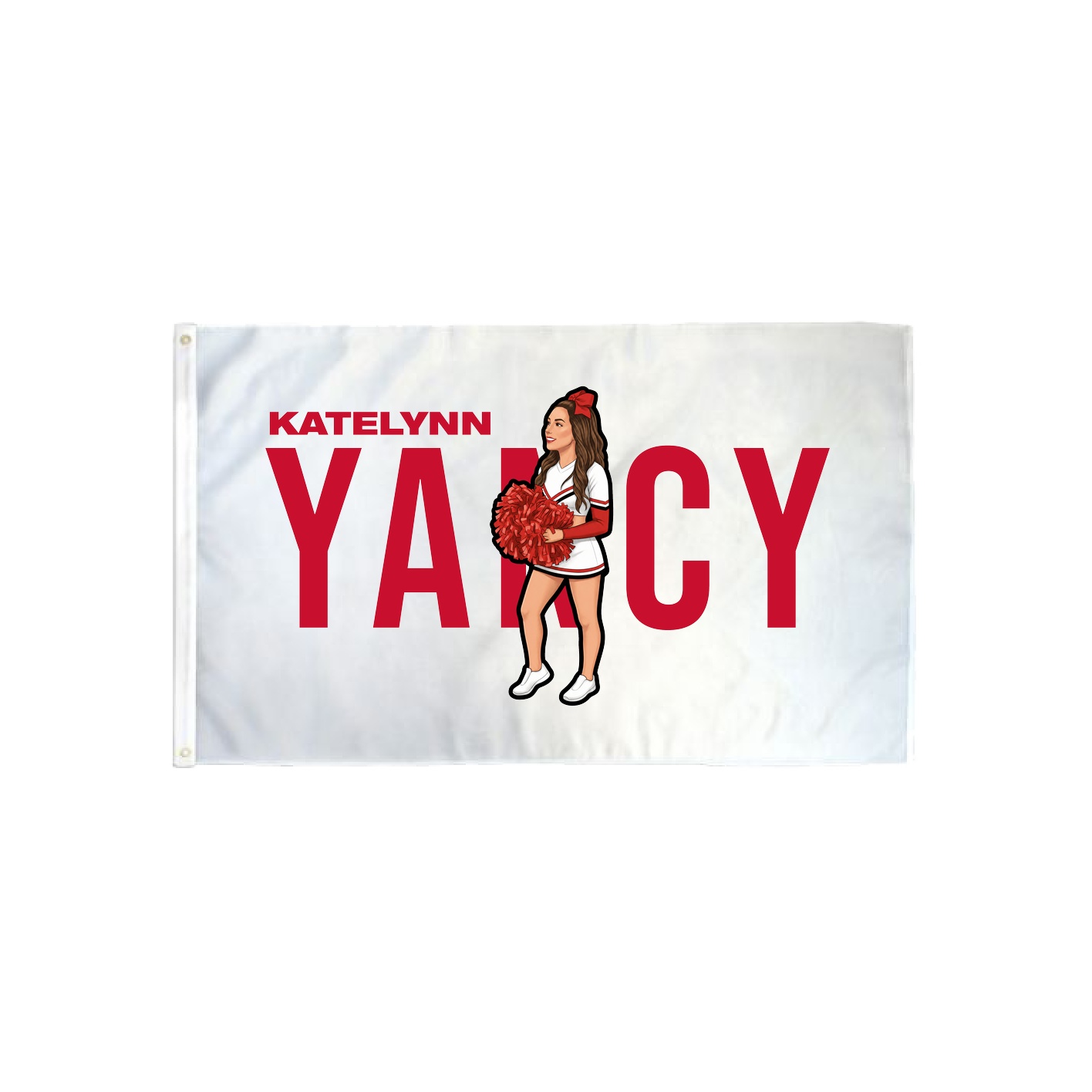 3x5 Flag — Player Name in Classic