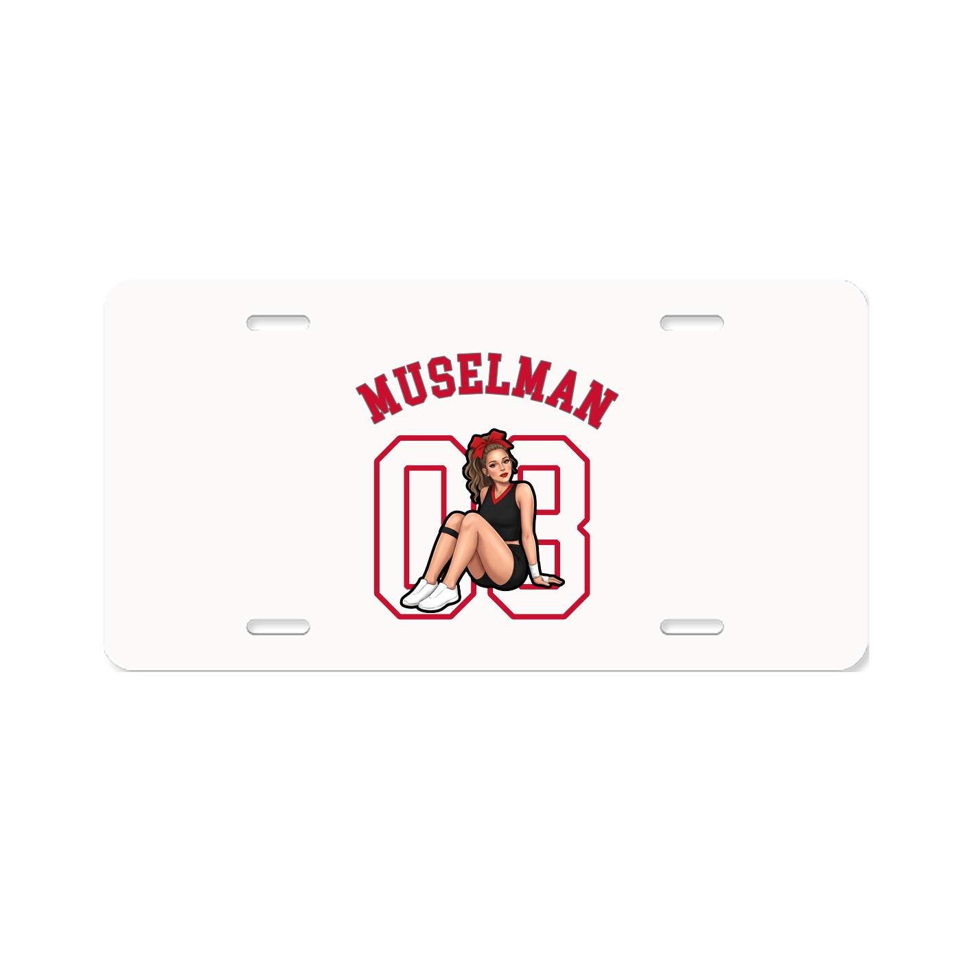 License Plate — Shirsey Arch in Classic