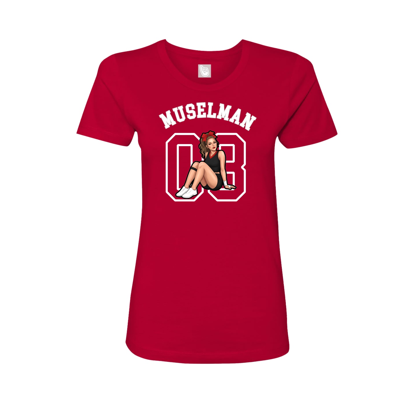 Womens Tee — Shirsey Arch in Red