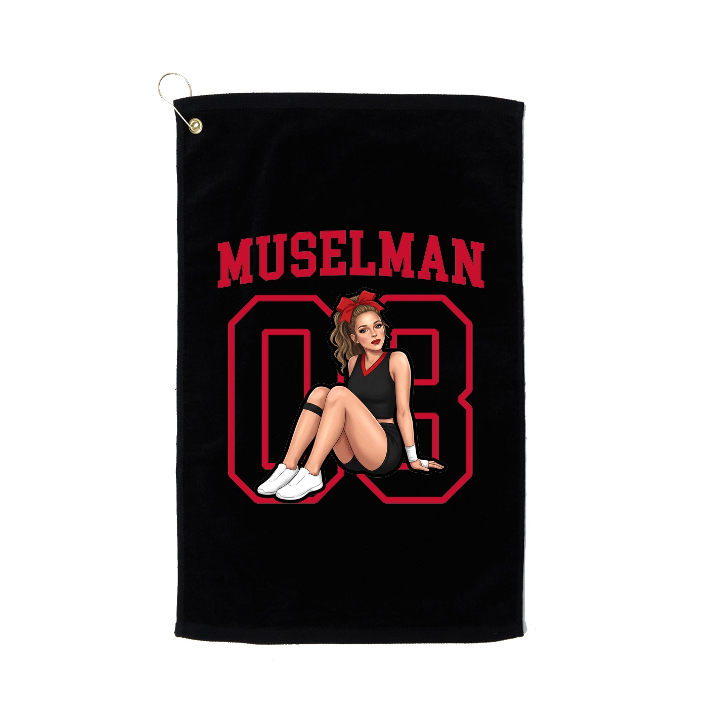 Golf Towel — Shirsey in Black