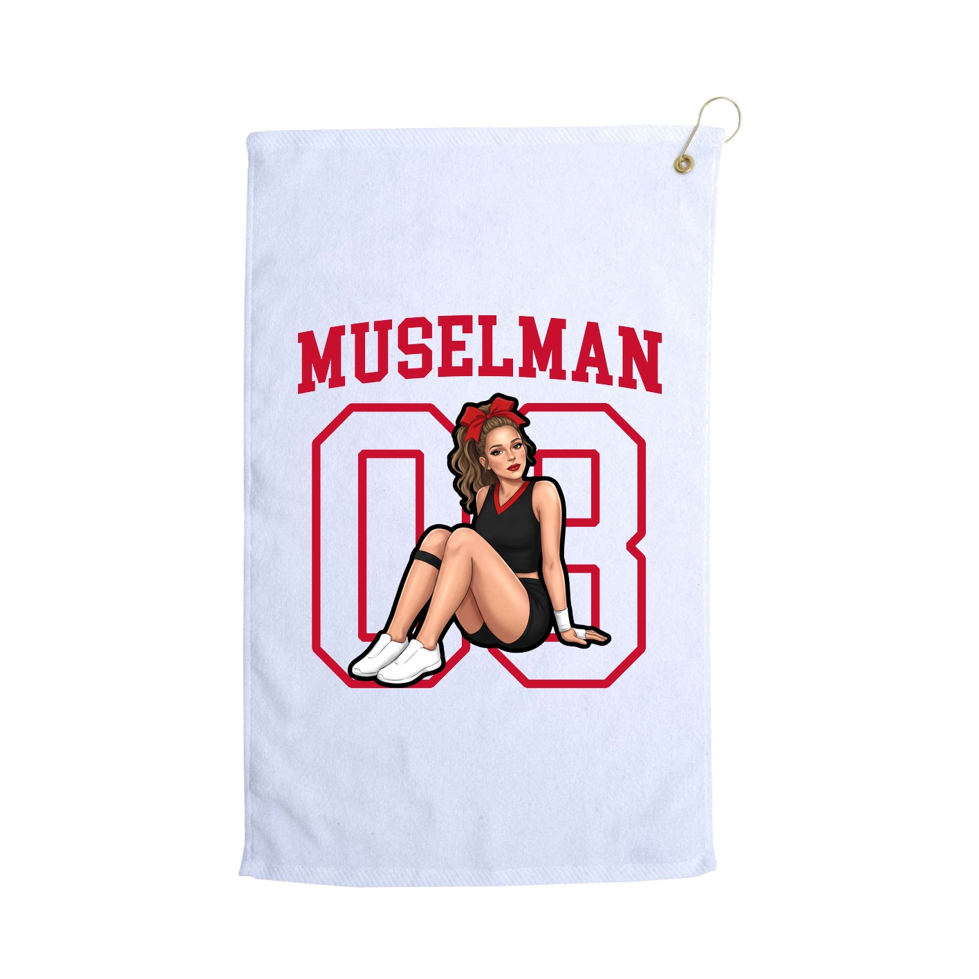 Golf Towel — Shirsey in White