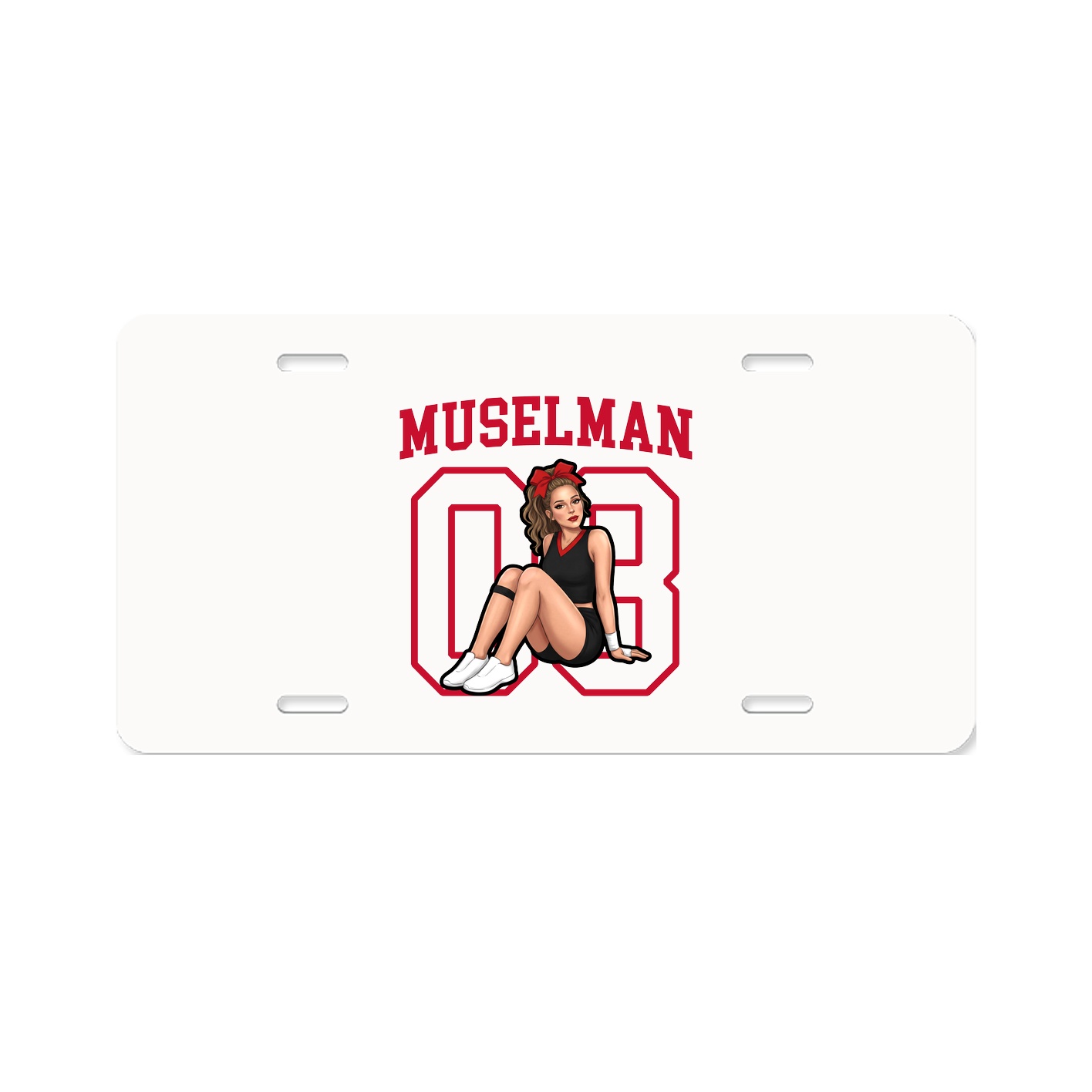 License Plate — Shirsey in Classic