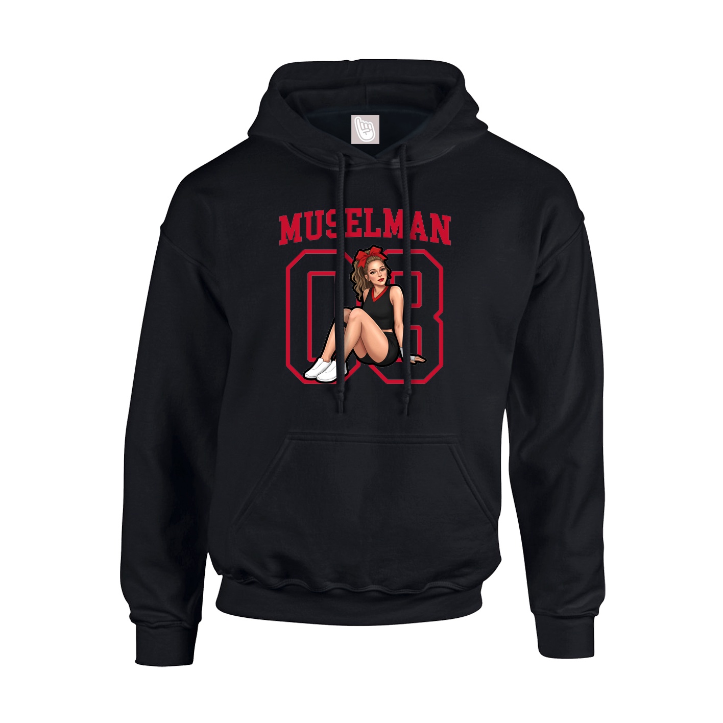 Youth Hoodie — Shirsey in Black