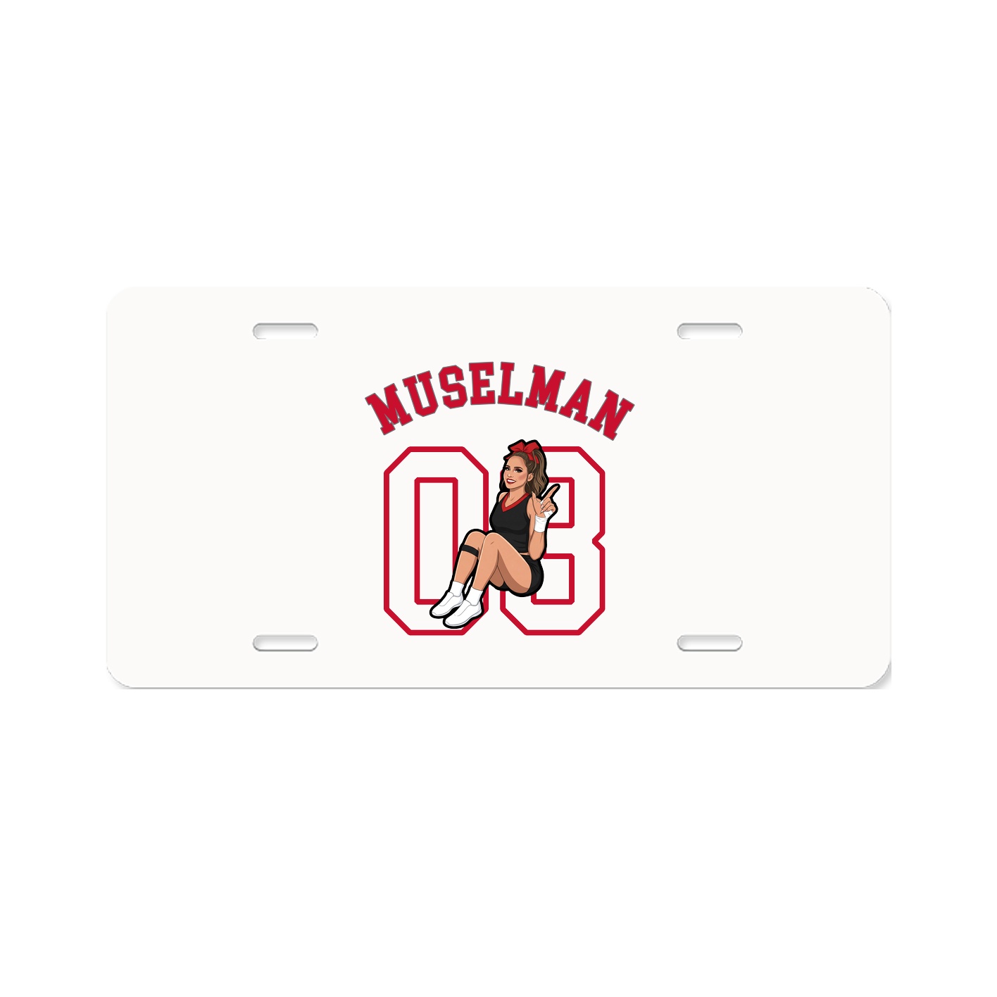 License Plate — Shirsey Arch in Classic