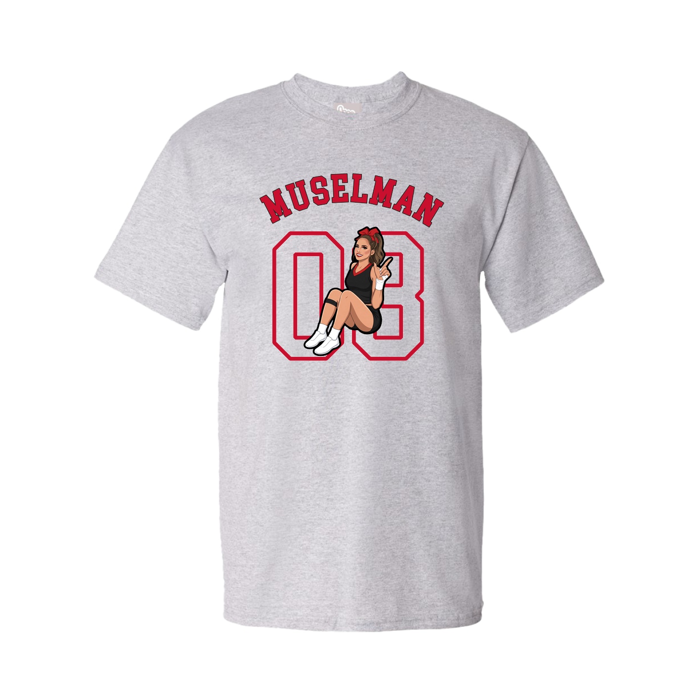 Youth Tee — Shirsey Arch in Grey