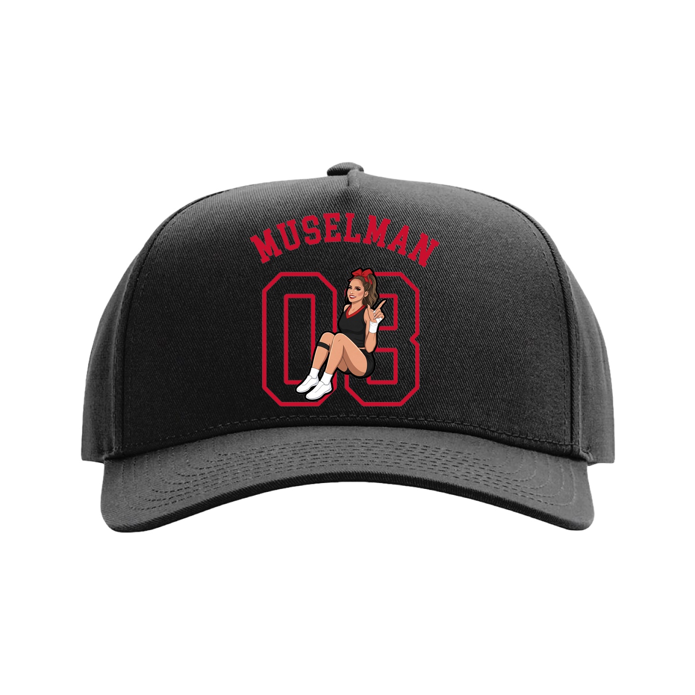 Full Fabric Five-Panel Champ Cap
