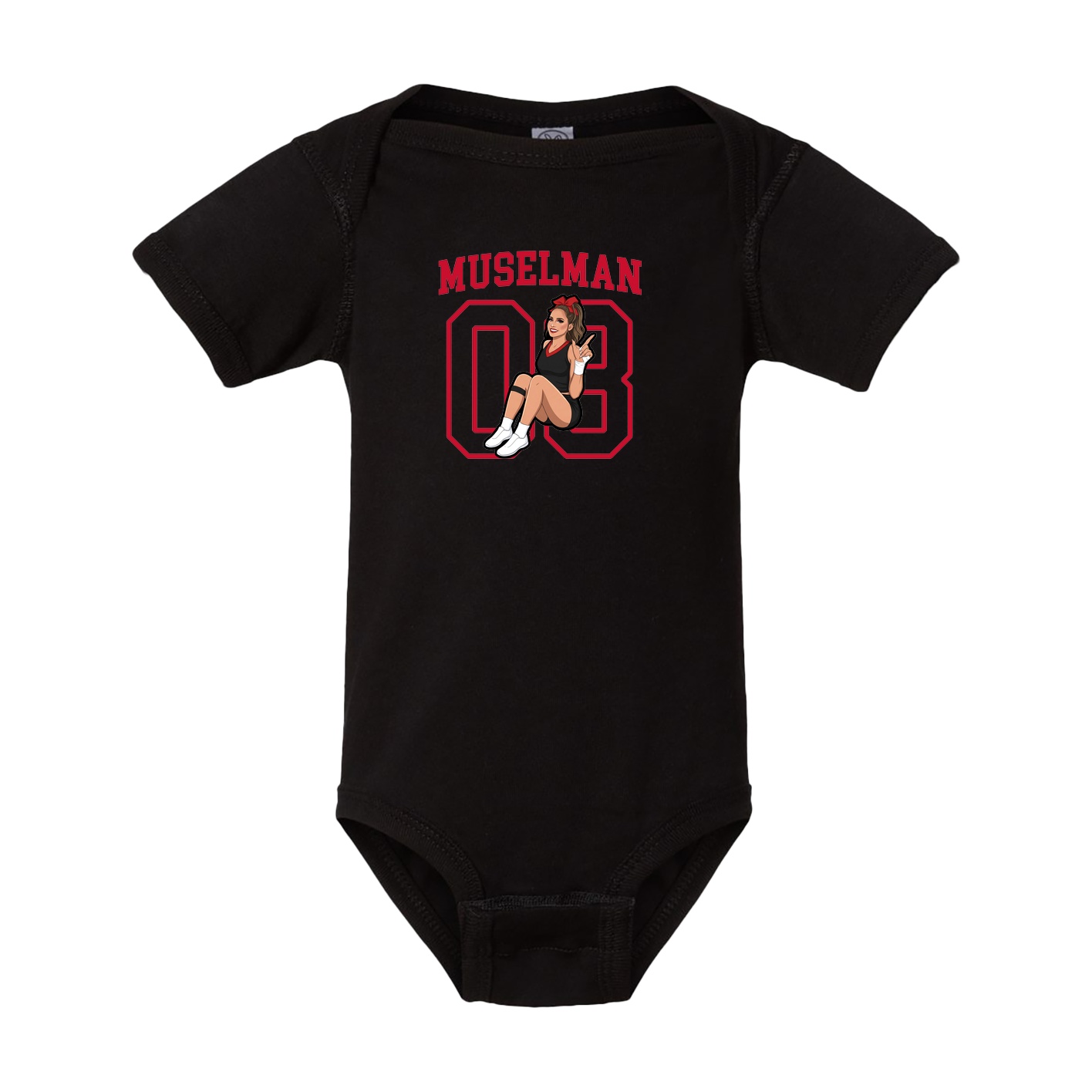 Baby Onesie — Shirsey in Black