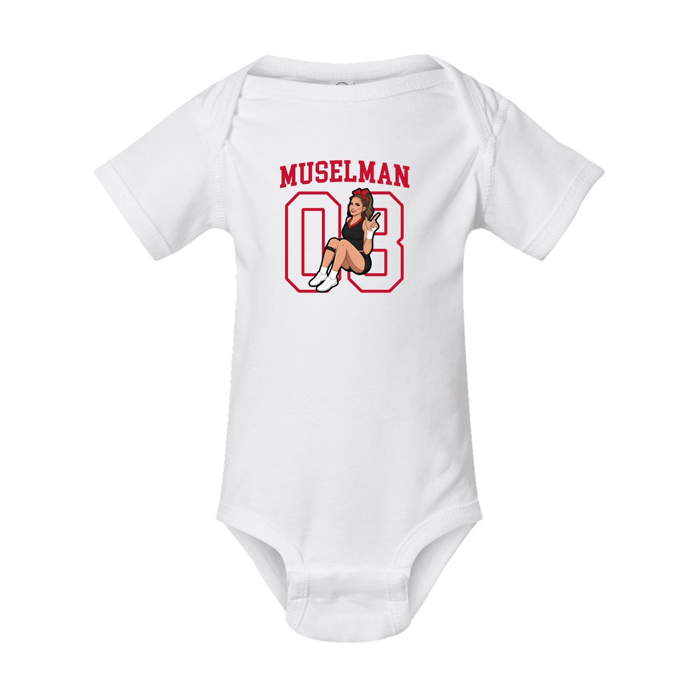 Baby Onesie — Shirsey in White