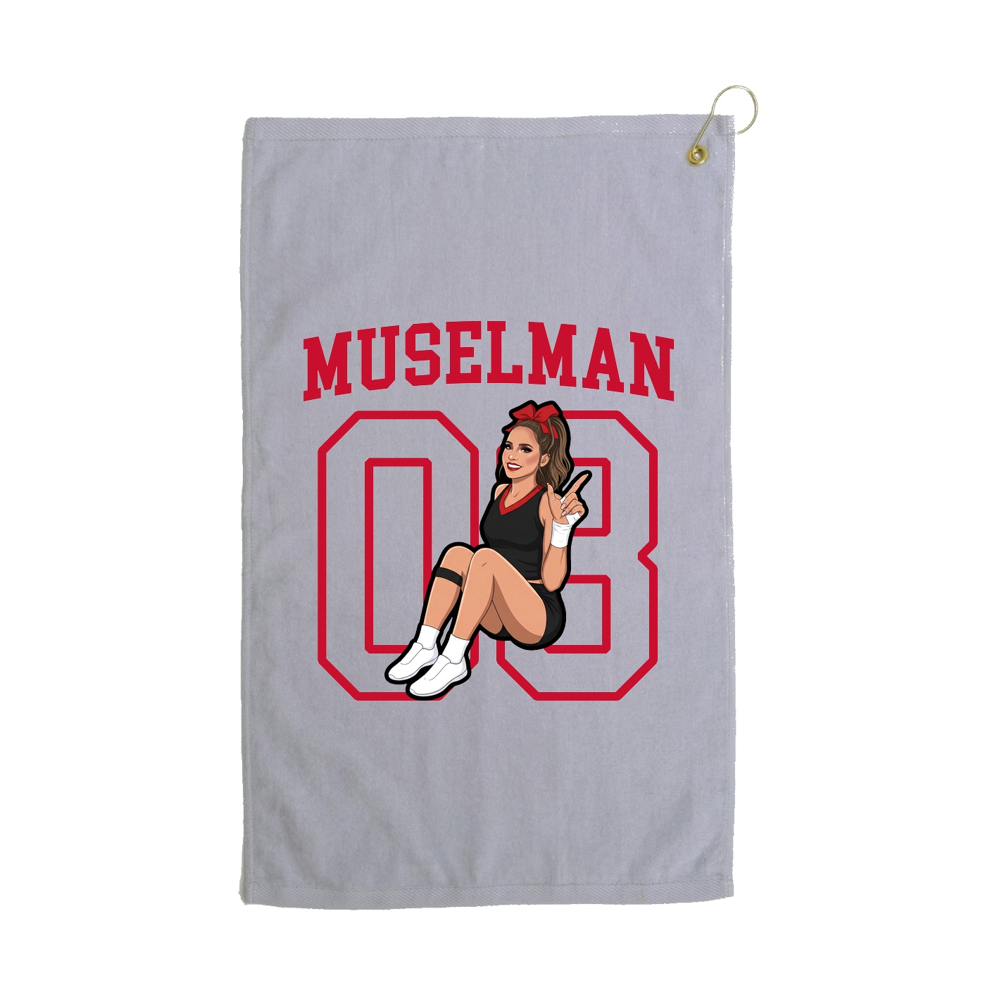 Golf Towel — Shirsey in Grey