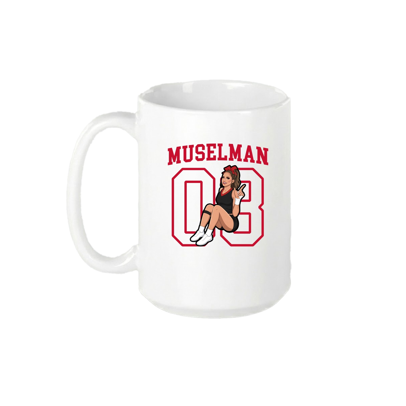 15oz Coffee Mug — Shirsey in White