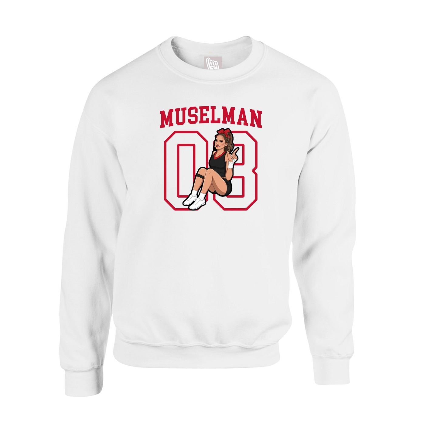Fleece Crew — Shirsey in White