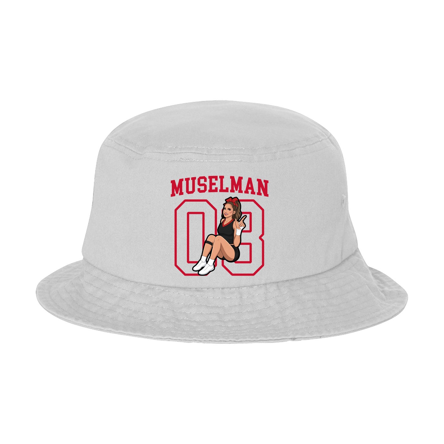 Bucket Cap — Shirsey in White
