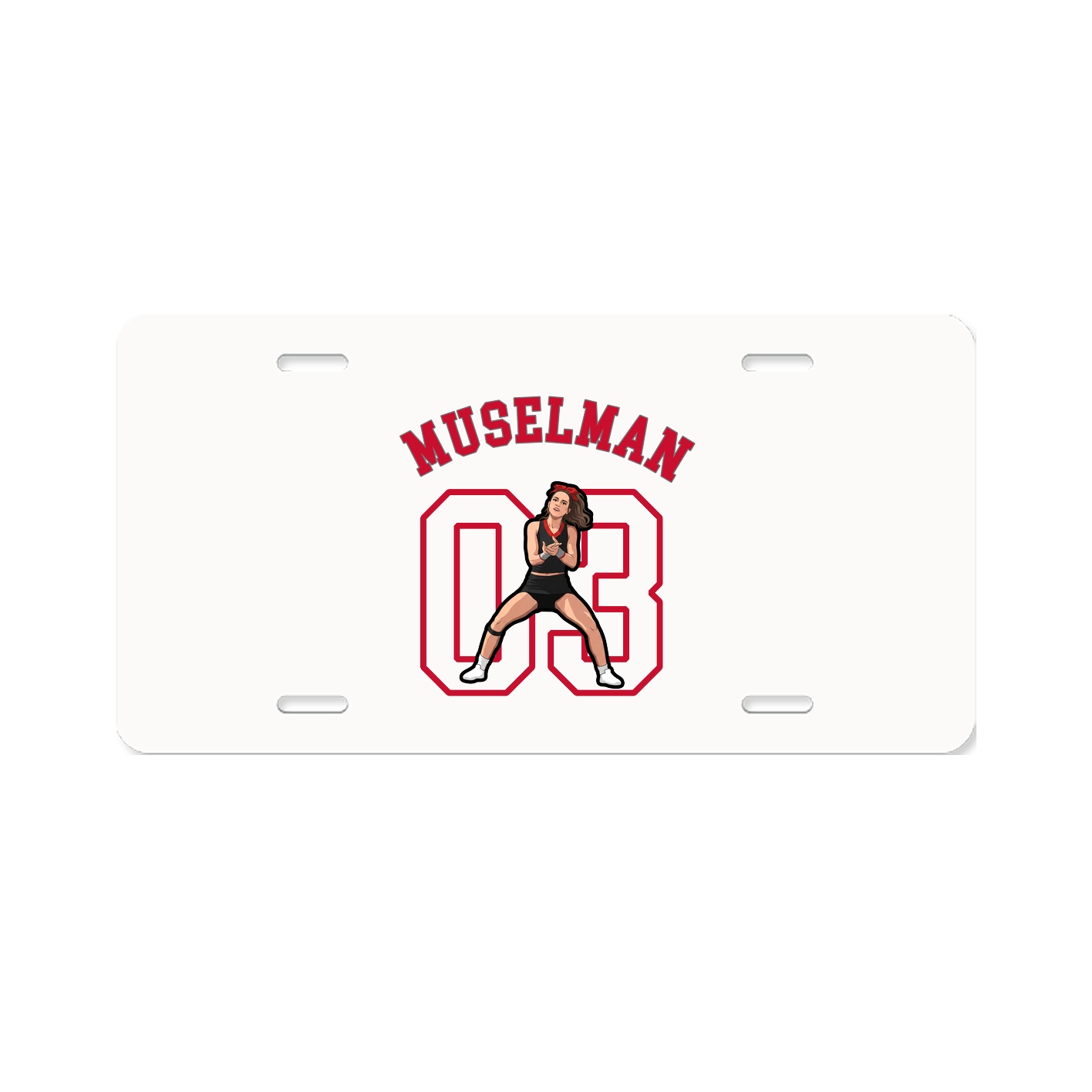 License Plate — Shirsey Arch in Classic