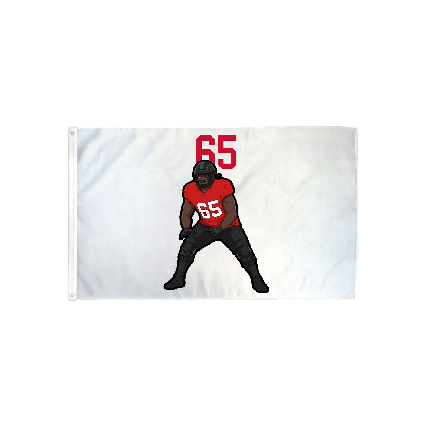 3x5 Flag — Number Top in Classic